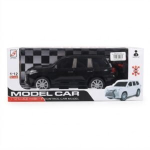 Model car black suv