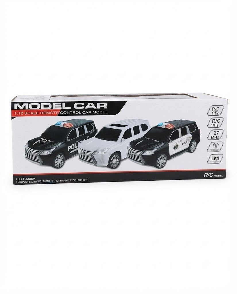 Model car black suv