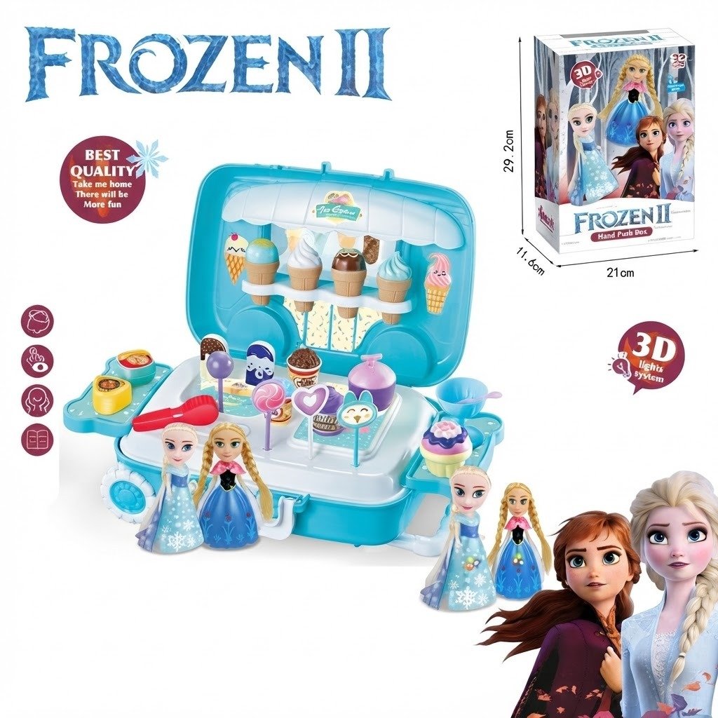 Frozen II hand push box