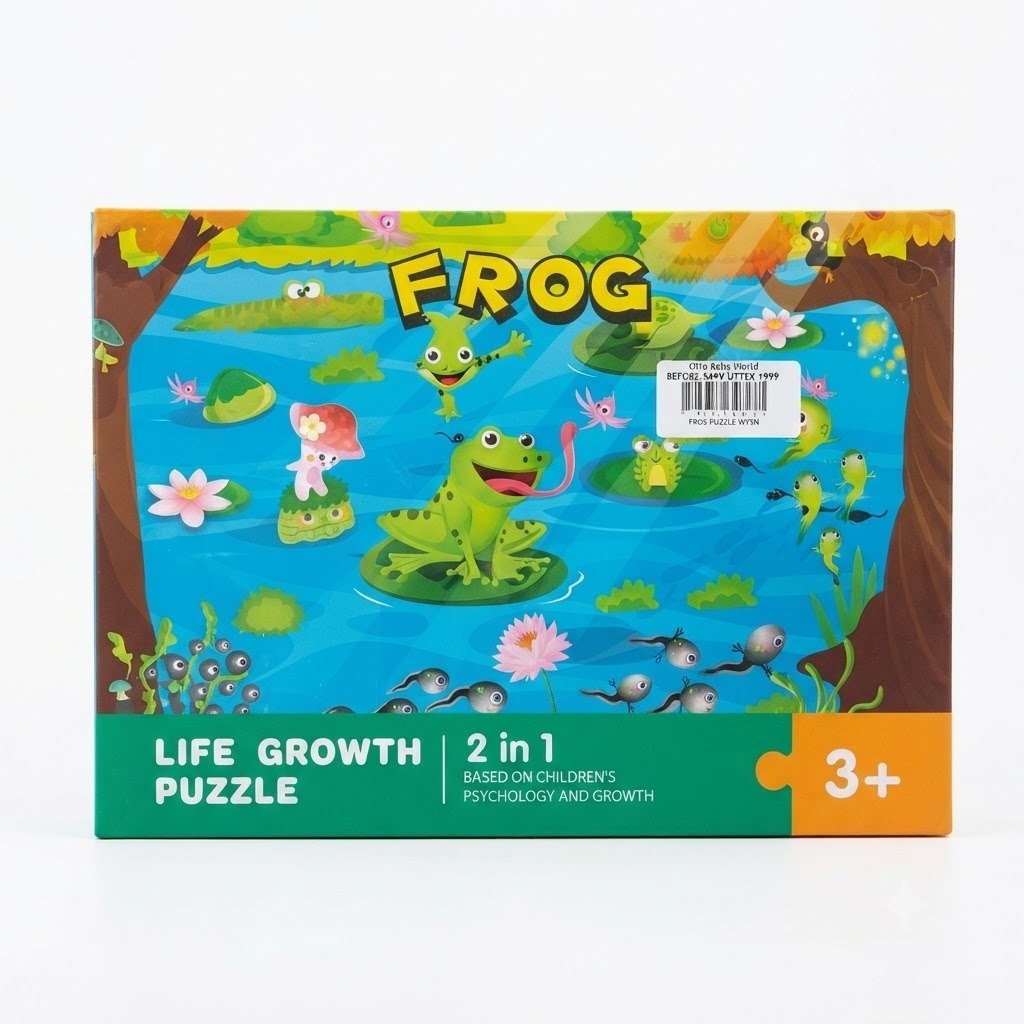 Frog life growth puzzle