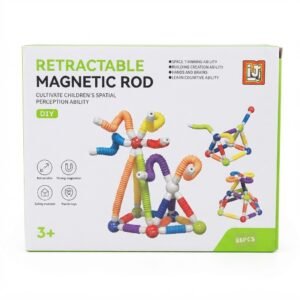 Retractable magnetic rod.