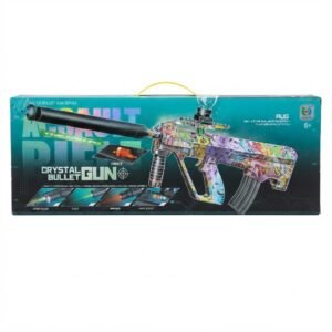 Crystal bullet gun.