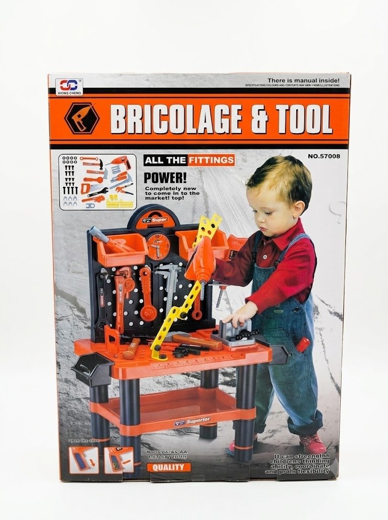 bricolage and tool workbench set