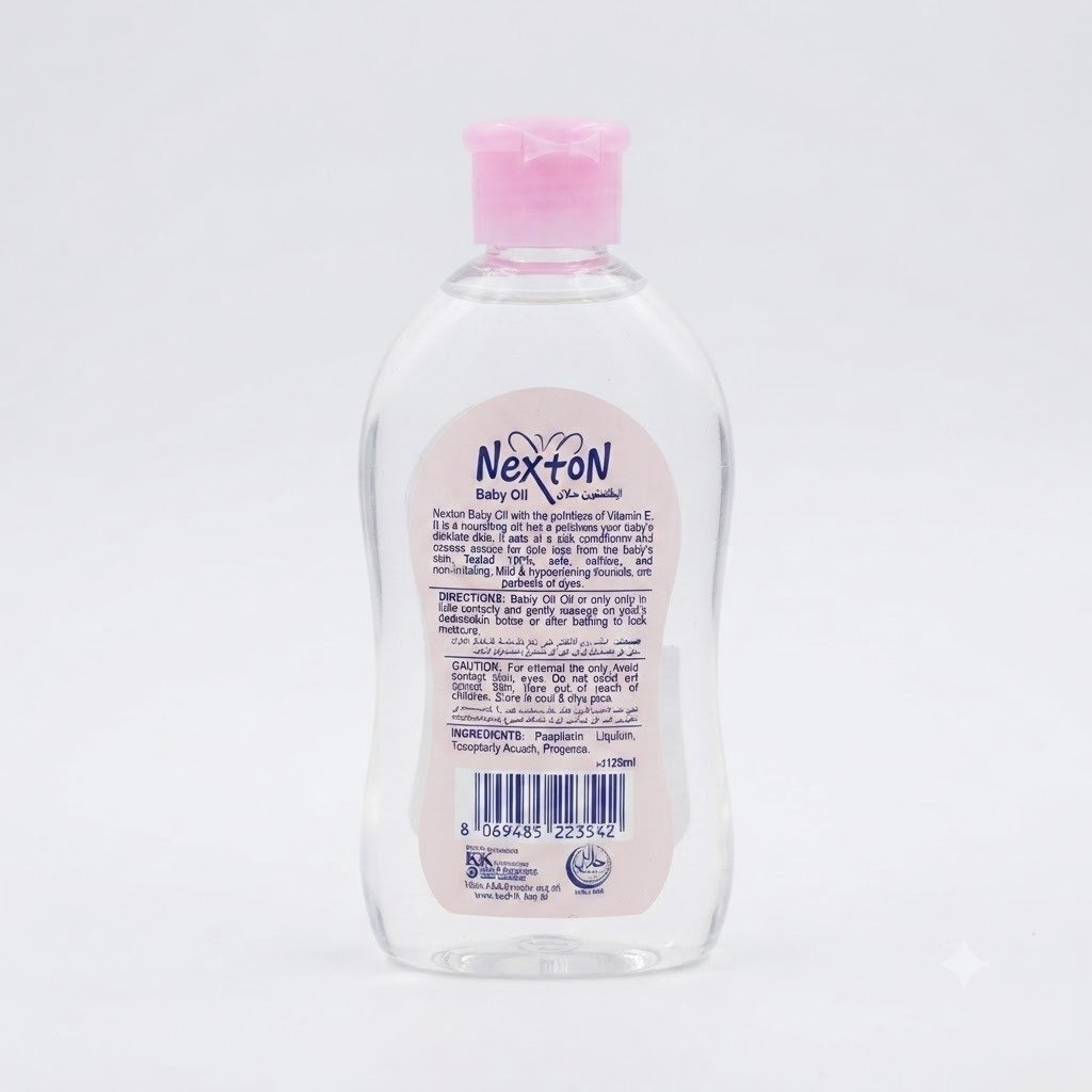 Vitamin E baby oil.