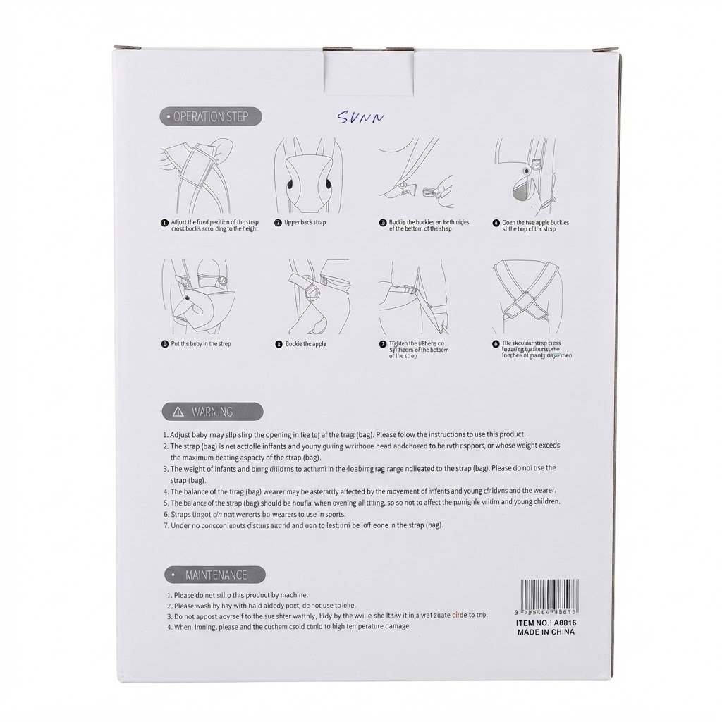 Aiebao Baby strap bag