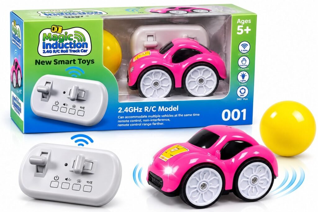 Magic Induction 2.4GHz Remote Control Racing Car – Smart RC Toy for Kids