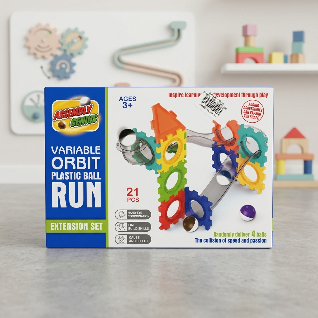 Variable Orbit Plastic Ball Run Toy – Gifto Baby World  (GBW-6802)