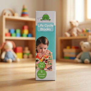 Wooden Life Cycle Stacking Blocks Toy – Gifto Baby World  (GBW-ff 466)