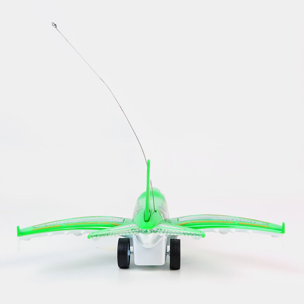Ben 10 RC Aeroplane Toy for Kids | 4-Channel Remote Control Fighter Plane with Lights & Sound               (GBW-529-210) thumbnail 4