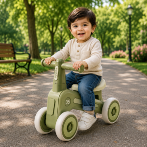 Kids 3 Wheel Ride On Tricycle Baby Bike | Comfortable Seat & Easy Grip Handle | Toddler Bicycle for Boys & Girls