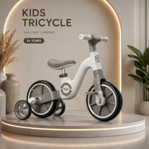 Kids Tricycle for Boys & Girls – 3+ Years | Safe & Durable Pedal Tricycle with Training Wheels