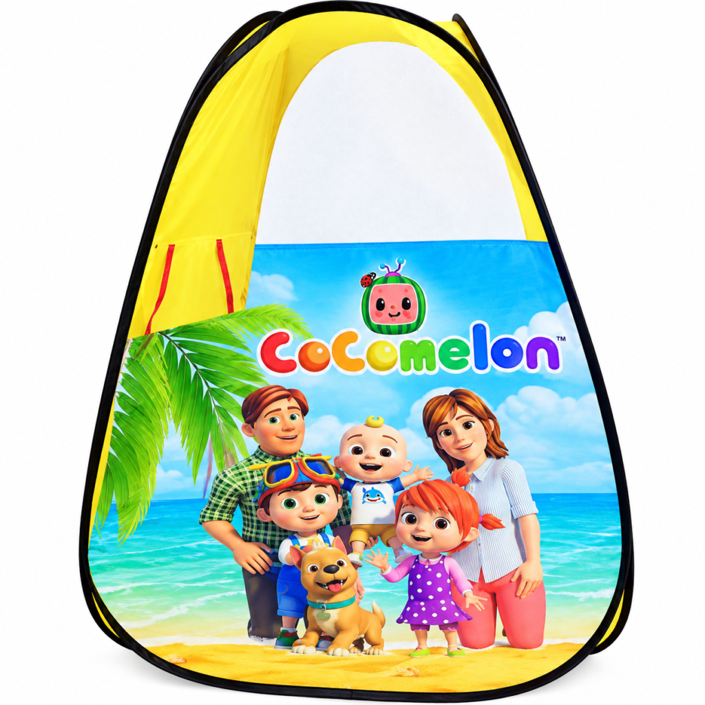 CoComelon Kids Play Tent House – Indoor & Outdoor Pop-Up Tent for Kids   (GBW-5008A) thumbnail 2