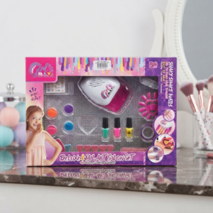 Deluxe Nail Art Salon Set – Gifto Baby World   (GBW-666-12)