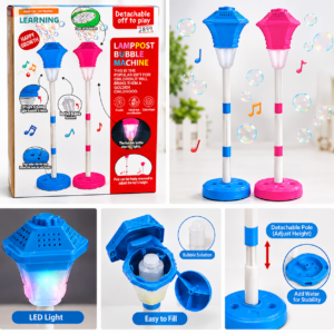 Musical Light Up Bubble Blower Toy