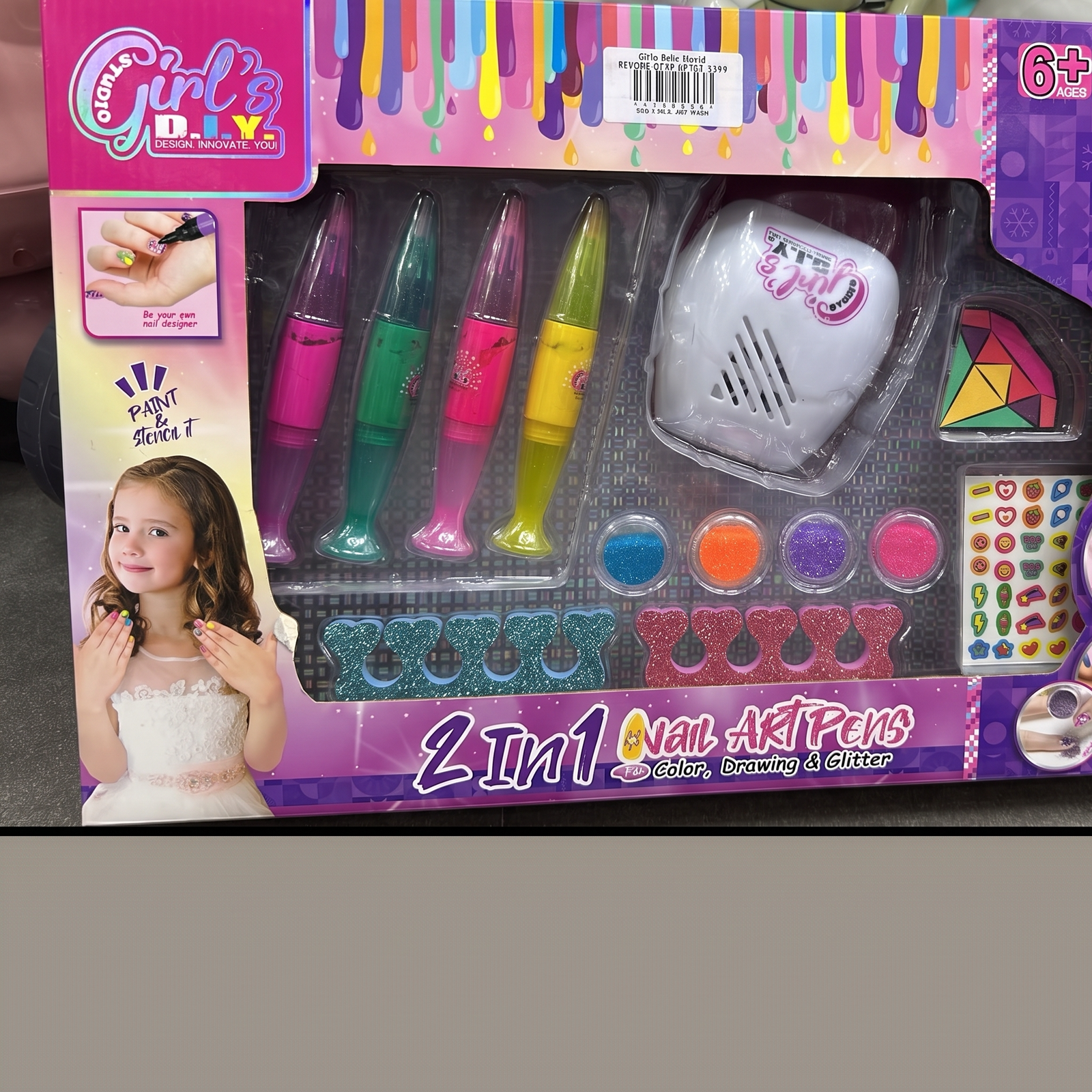 2in1 Nail Art Pens Kit – Gifto Baby World (GBW-666-2)