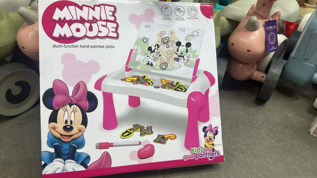 Minnie Mouse Multi-Function Drawing Table – Gifto Baby World (GBW-009-2040c)