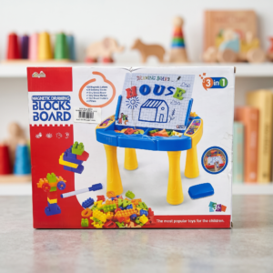 3in1 Magnetic Drawing Blocks Board – Gifto Baby World (GBW-qj8827)