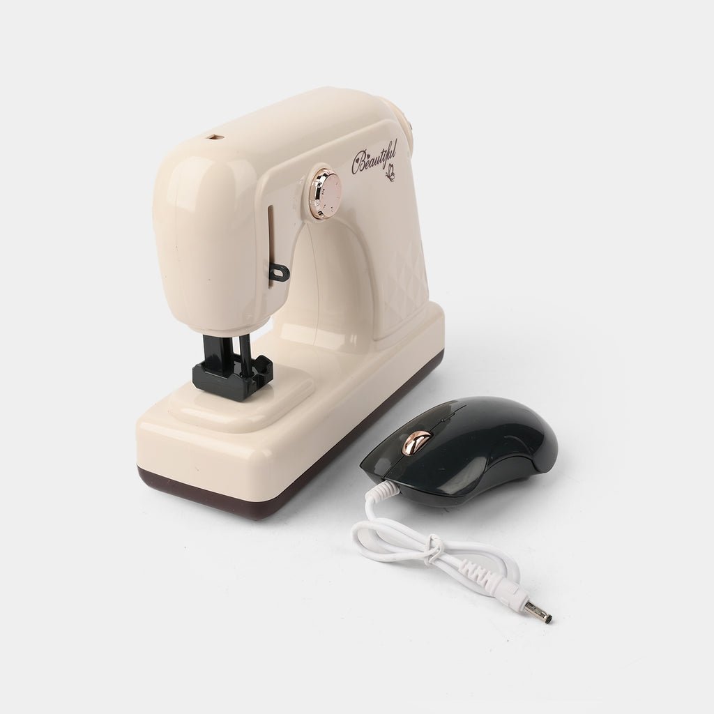 Kids Toy Sewing Machine – Pretend Play Home Appliance Sewing Machine for Girls   (GBW-6911A) thumbnail 3