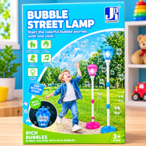 Light Up Musical Bubble Blower Toy