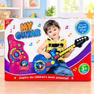 My Guitar Kids Musical Toy with Piano Keys, Interactive Guitar Toy for Kids  (GBW-389-18)