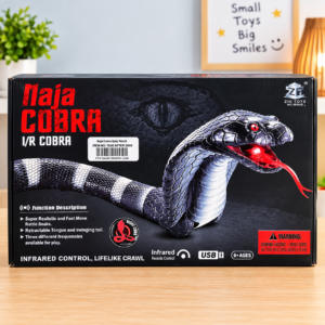 Naja Cobra Remote Control Snake Toy – Infrared Realistic Crawling Snake   (GBW-8808 B)