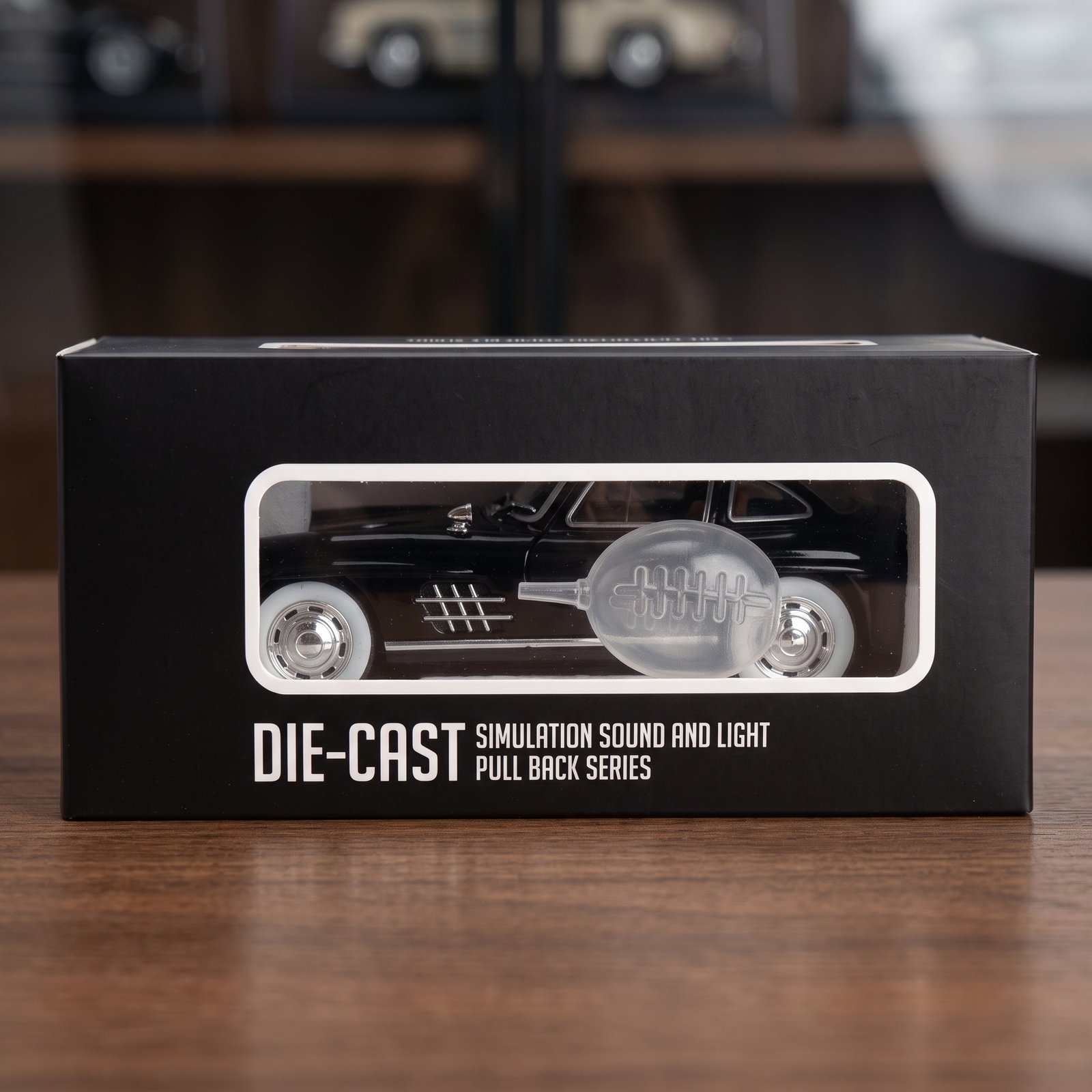 Premium Die-Cast Metal Vintage Car Toy with Realistic Sound (GBW-cz174d)
