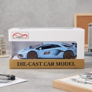1:24 Scale Die-Cast Lamborghini Aventador SVJ 63 Supercar Model (GBW-2201P)