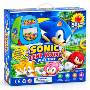Sonic Tent House Play Tent for Kids