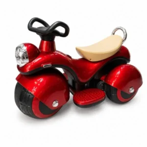 Kids Electric Ride-On Tricycle – Red Battery Powered Mini Motorcycle
