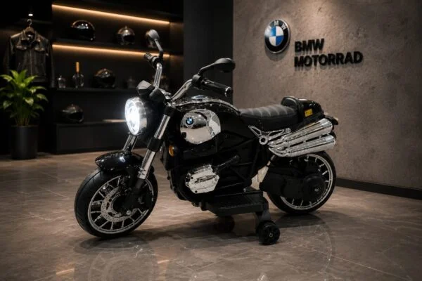 Kids Electric Motorcycle – BMW Motorrad Style Ride-On Bike with LED Headlight thumbnail 2