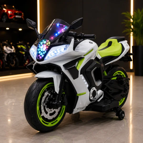 Kids Electric Sports Motorcycle – Stylish Battery Powered Ride-On Bike for Children thumbnail 3