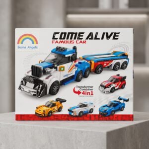 4-in-1 Transformer Combiner Building Blocks Car Set (GBW-10011)