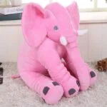 Pink Elephant Plush Toy – Soft and Cuddly Stuffed Animal for Kids thumbnail 2