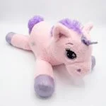 Large Pink Unicorn Plush Toy – Soft and Cuddly Stuffed Animal for Kids thumbnail 2