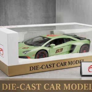 Lamborghini Aventador SVJ 63 Edition Die-Cast Metal Sports Car Model Toy  (GBW-2201P-14)