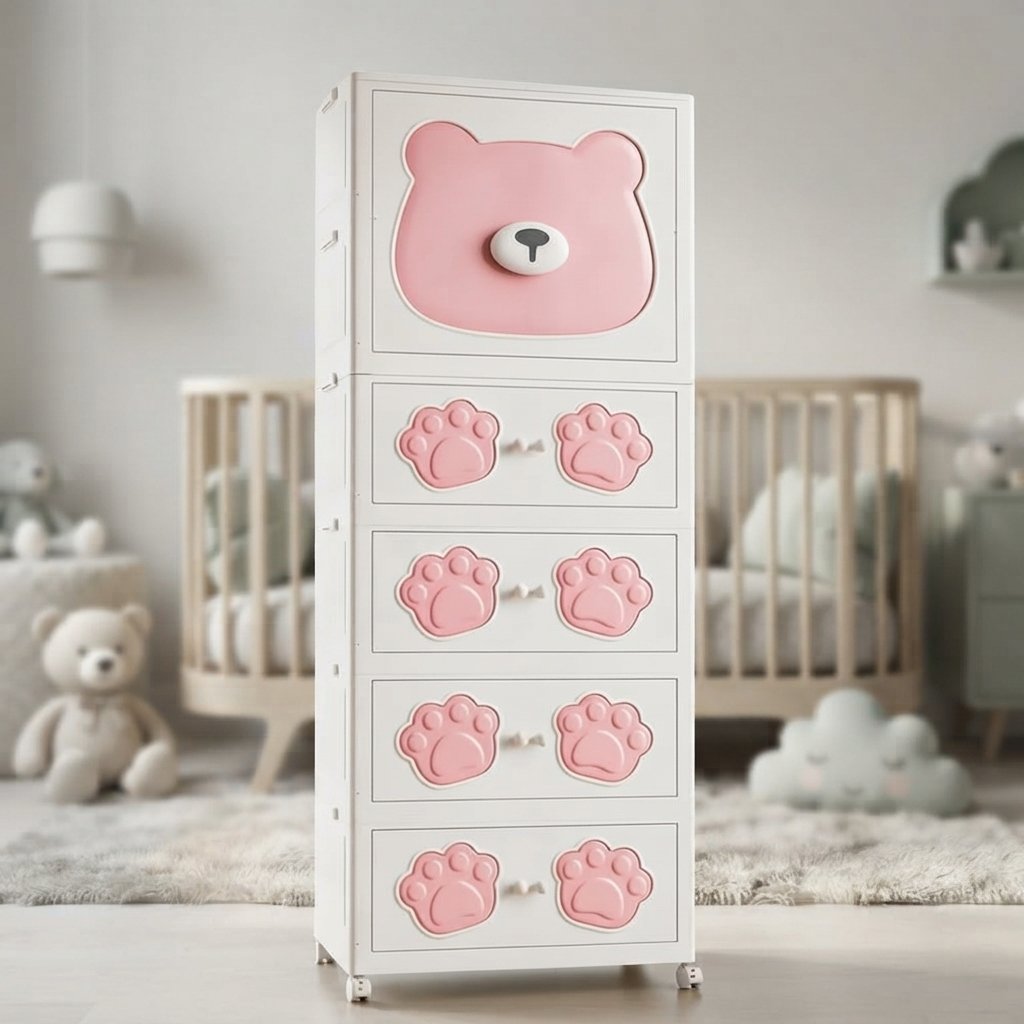 Baby Storage Drawer Cabinet – Gifto Baby World  (GBW-0-0-0)