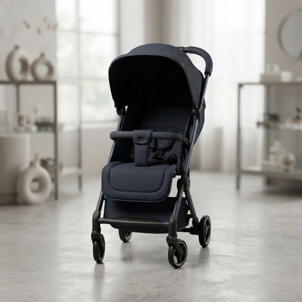 Navy Blue Baby Stroller – Gifto Baby World   (GBW-0-0-0)