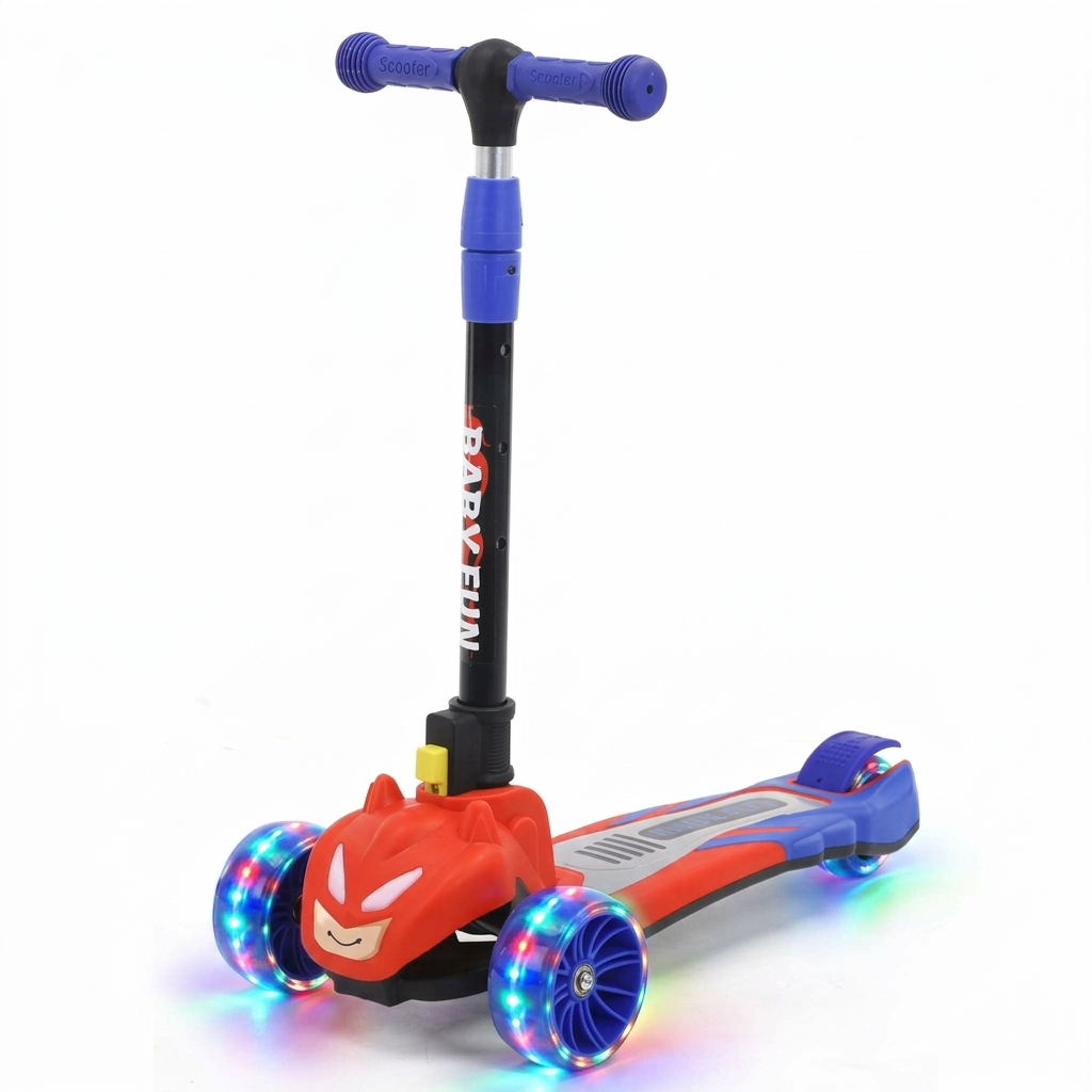 Heavy Duty Red Kids Kick Scooter – Gifto Baby World thumbnail 2