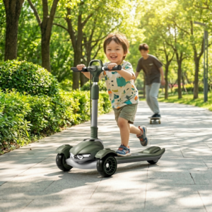 Heavy Duty Green Kids Kick Scooter – Gifto Baby World