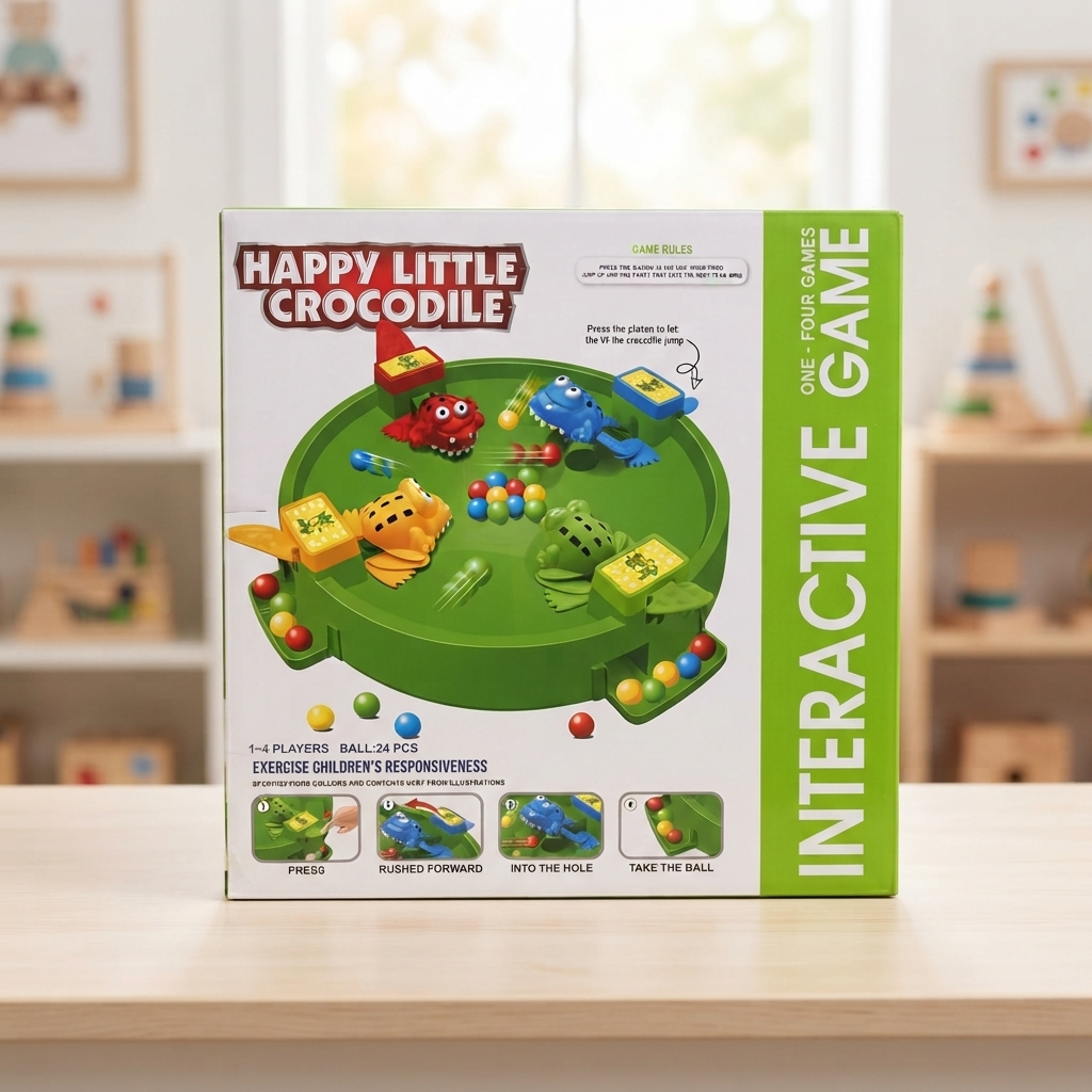 Happy Little Crocodile Interactive Game – Gifto Baby World (GBW-0-0-0)