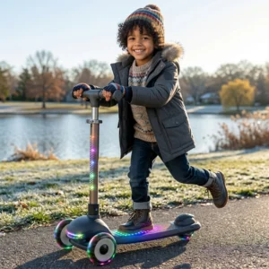 Heavy Duty Black Kids Kick Scooter – Gifto Baby World
