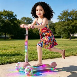 Heavy Duty Pink Kids Kick Scooter – Gifto Baby World